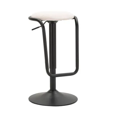 Hoker Barowy DESTINY Biały Ø 41x61-83 cm